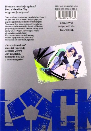 Blue Lock. (Tom 22) - Yusuke Nomura,Muneyuki Kaneshiro [KOMIKS]