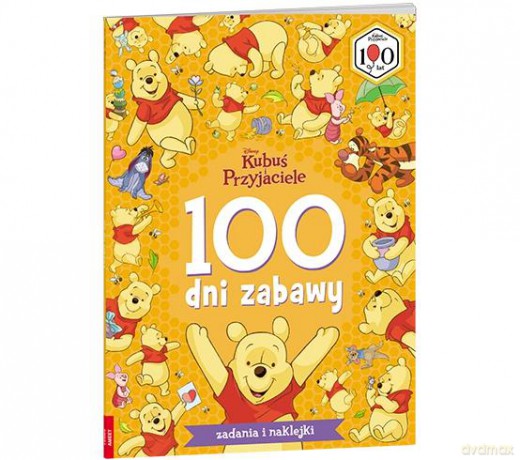 Disney Kubuś i przyjaciele 100 dni zabawy STO-9104 [KSIĄŻKA]