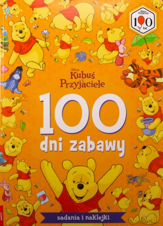 Disney Kubuś i przyjaciele 100 dni zabawy STO-9104 [KSIĄŻKA]