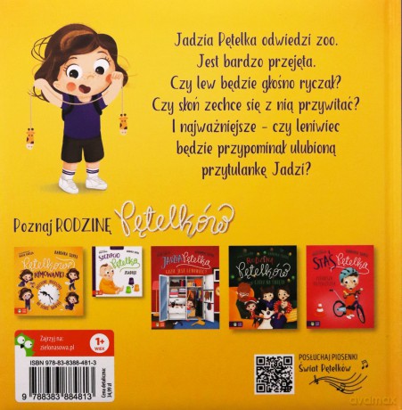 Jadzia Pętelka idzie do zoo. Jadzia Pętelka - Barbara Supeł [KSIĄŻKA]
