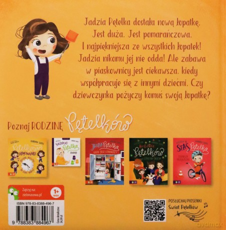 Jadzia Pętelka nie odda łopatki. Jadzia Pętelka - Barbara Supeł [KSIĄŻKA]