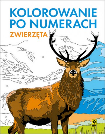 Kolorowanie po numerach. Zwierzęta [KSIĄŻKA]