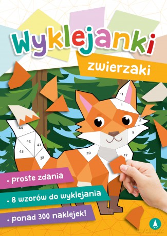 Zwierzaki. Wyklejanki [KSIĄŻKA]