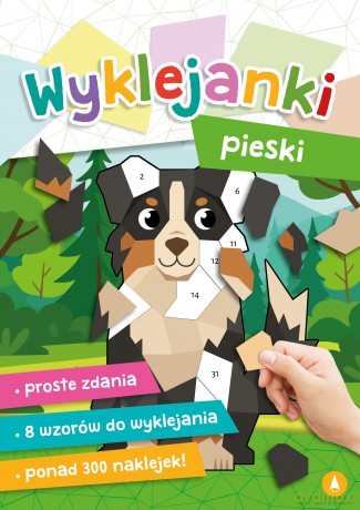 Pieski. Wyklejanki [KSIĄŻKA]
