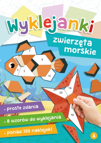 Zwierzęta morskie. Wyklejanki [KSIĄŻKA]