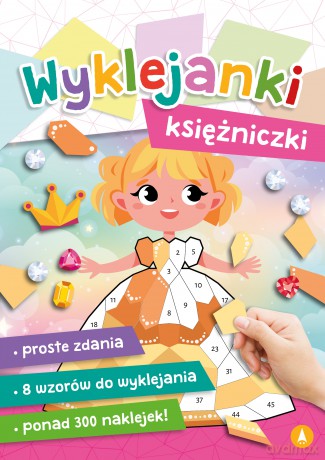 Księżniczki. Wyklejanki [KSIĄŻKA]