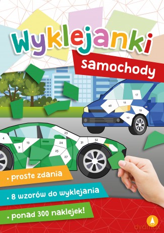 Samochody. Wyklejanki - Wydawnictwo Skrzat [KSIĄŻKA]