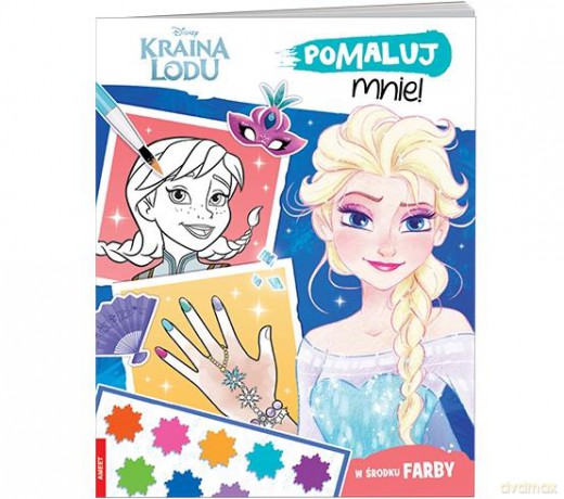 Disney Kraina Lodu Pomaluj mnie! MAK-9102 [KSIĄŻKA]
