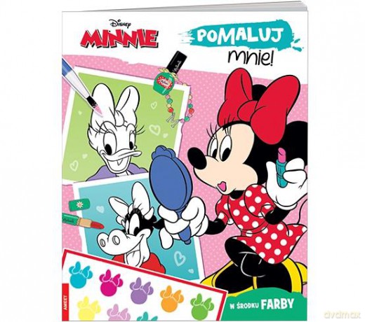 Disney Minnie Pomaluj mnie! MAK-9103 [KSIĄŻKA]
