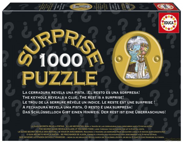 EDUCA 1000 el. Surprise Rycerze 113801 [PUZZLE]