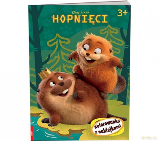 Disney Hopnięci Kolorowanka z naklejkami NA-9146 [KSIĄŻKA]