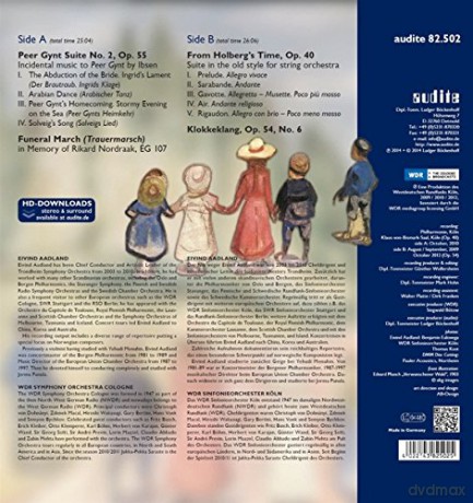 WDR Sinfonieorchester Köln: Grieg: Symphonic Works Vol. II: Peer Gynt (180g) [Winyl]