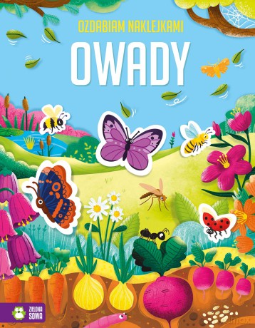 Owady. Ozdabiam naklejkami [KSIĄŻKA]