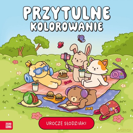 Urocze słodziaki. Przytulne kolorowanie [KSIĄŻKA]