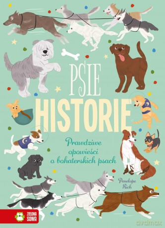 Psie historie. Prawdziwe opowieści o bohaterskich psach - Penelope Rich [KSIĄŻKA]
