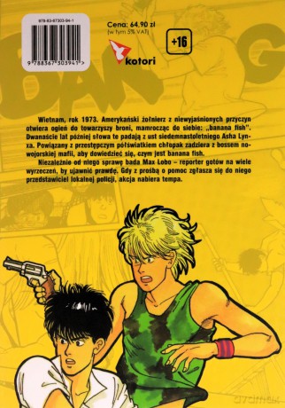 Banana Fish. (Tom 1) - Akimi Yoshida [KOMIKS]