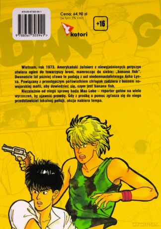 Banana Fish. (Tom 1) - Akimi Yoshida [KOMIKS]