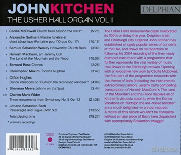 John Kitchen: John Kitchen - The Usher Hall Organ Vol.2 [CD]