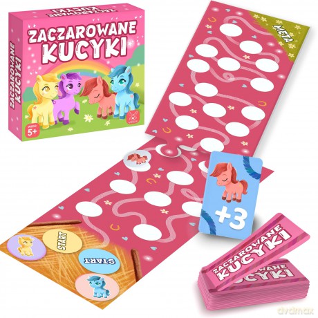Gra Zaczarowane Kucyki [GRA PLANSZOWA]