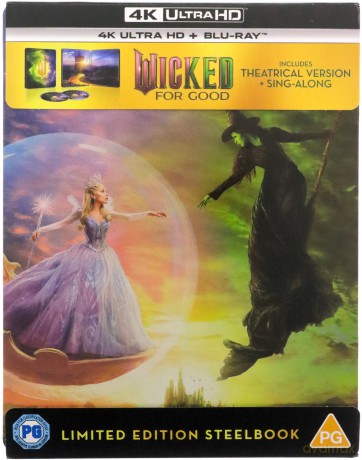 Wicked: For Good (Wicked: Na dobre) (steelbook) [Blu-Ray 4K]+[Blu-Ray]