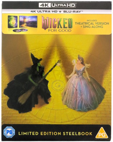 Wicked: For Good (Wicked: Na dobre) (steelbook) [Blu-Ray 4K]+[Blu-Ray]