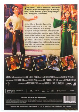 Uprowadzona księżniczka [DVD]