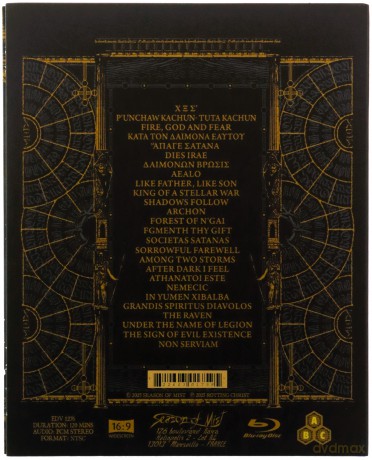 Rotting Christ: 35 Years Of Evil Existence (Live In Lycabettus) [Blu-Ray]