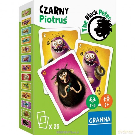 Czarny Piotruś - Potwory do szafy [KARTY]