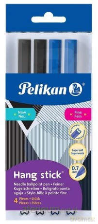 Długopis Hang Stick 0,7mm czarny (12szt) PELIKAN
