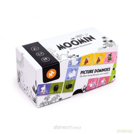 Zestaw domino dla dzieci Muminki [GRA]