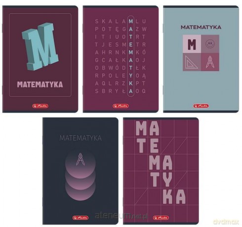 Zeszyt A5/60K kratka Matematyka (10szt) HERLITZ