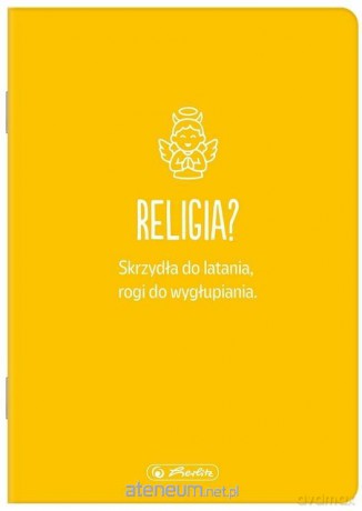 Zeszyt A5/32K kratka Religia (10szt) HERLITZ