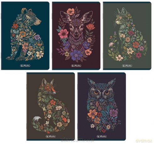 Zeszyt A5/32K linia Florimals (10szt) HERLITZ