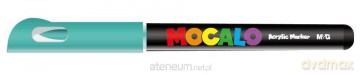 Marker akrylowy pędzelkowy turkusowy (9szt) M&