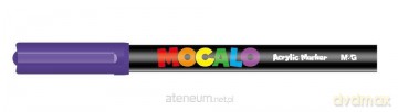 Marker akrylowy 1mm fioletowy (9szt) M&G
