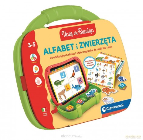 Edukacyjna Walizeczka Alfabet I Zwierzęta