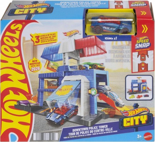 Hot Wheels City Komisariat policji Zestaw