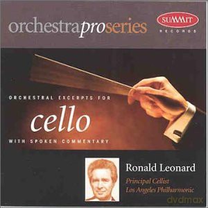 Ronald Leonard: Orchestrapro: Cello [CD]