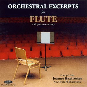 Jeanne Baxtresser: Orchestrapro: Flute [CD]