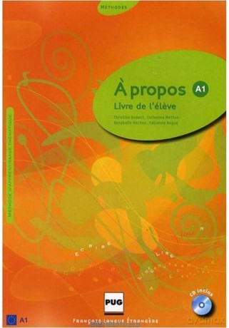 A propos A1 podręcznik + CD - Andant Christine [KSIĄŻKA]