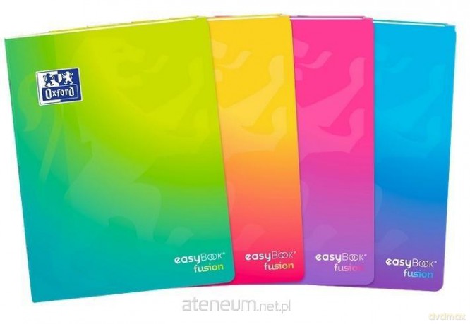 Zeszyt A5/60K kratka Easybook Fusion (8szt) OXFORD