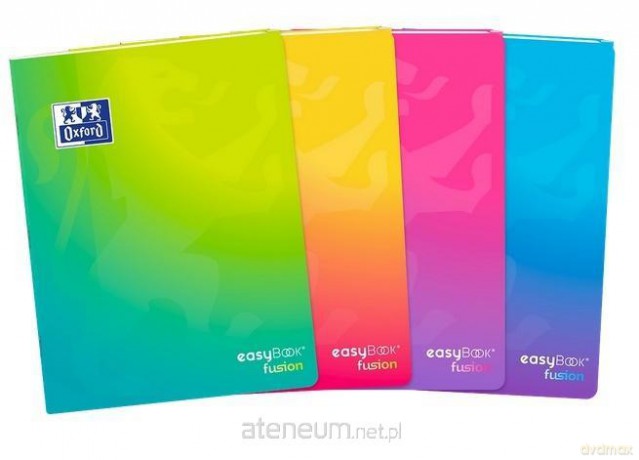 Zeszyt A5/60K linia Easybook Fusion (8szt) OXFORD