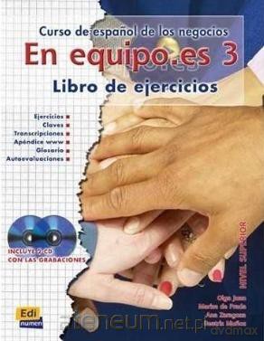 En equipo es 3 B2 ćwiczenia + CD [KSIĄŻKA]