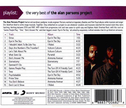The Alan Parsons Project: The Very Best of The Alan Parsons Project [CD]