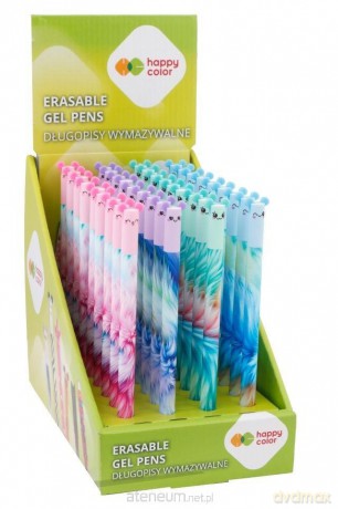 Długopis wymaz. Uszaki nieb (36szt) HAPPY COLOR