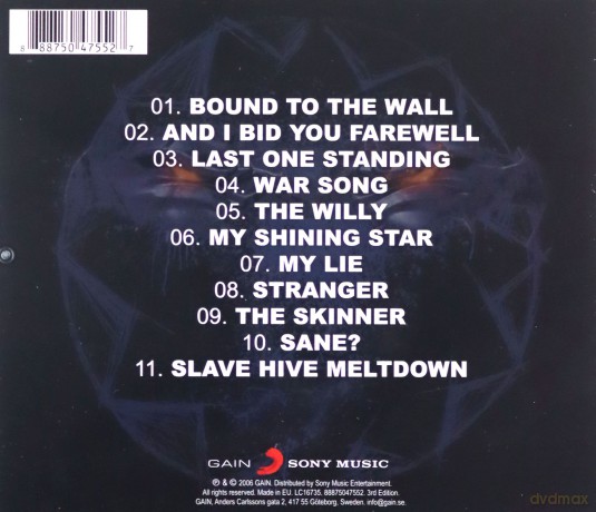 Avatar: Thoughts of No Tomorrow [CD]
