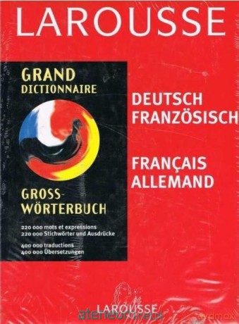 Grand dictionnaire francais-allemand [KSIĄŻKA]
