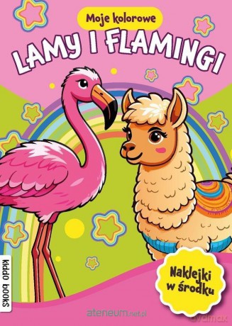 Moje kolorowe. Lamy i flamingi [KSIĄŻKA]