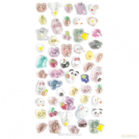 Naklejki candy drops kaleidoscopic 53szt