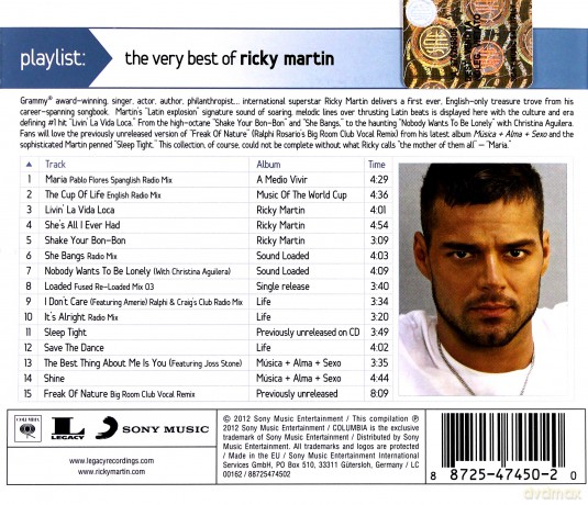 Ricky Martin: The Very Best Of Ricky Martin [CD]